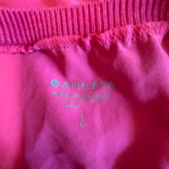 Athleta Women's Mini Dress - Vibrant Pink - Picture 3 of 8